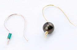 completed ear wires
